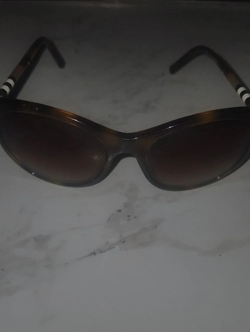 Burberry Tortoiseshell Nova Check Sunglasses B4145-A 3316/13 55/18/140